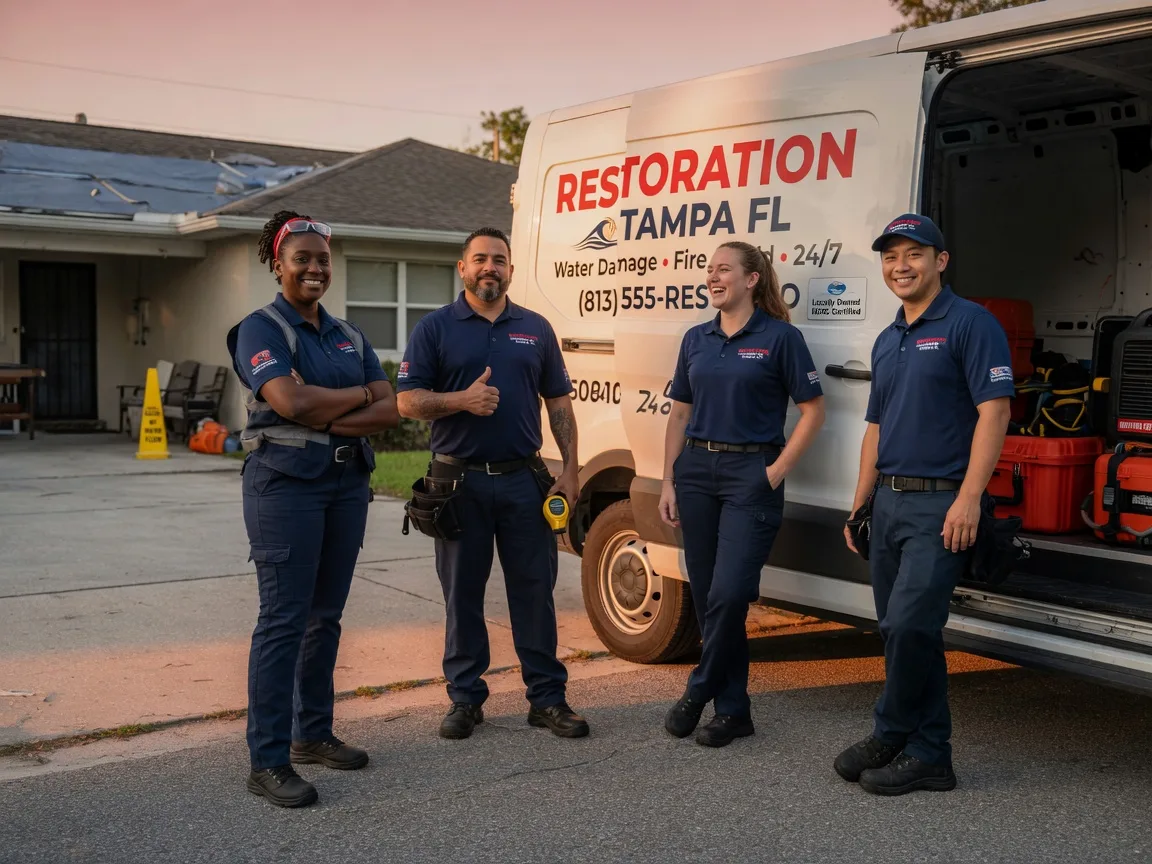 Water Damage Restoration company in Riegelsville, PA